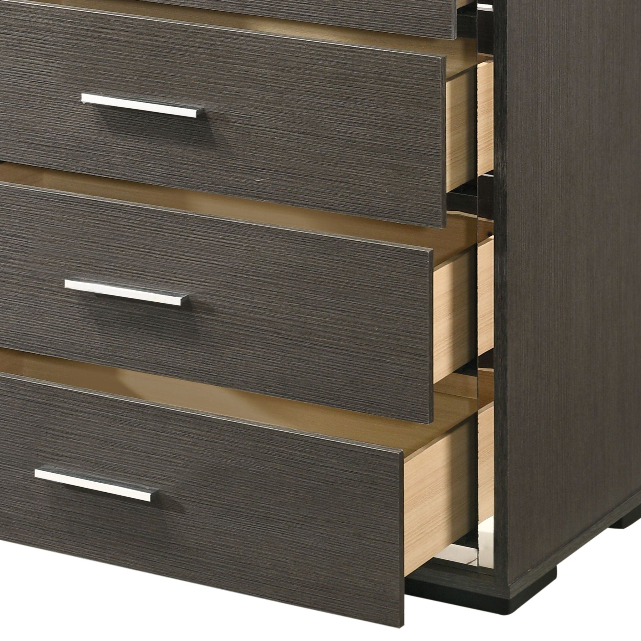 Escher Chest - Gray / Oak