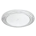 Designer Swirl Acrylic Dinner Plates (Set of 4)