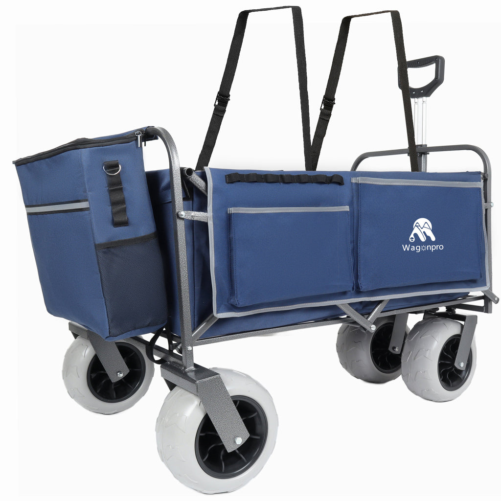Beach Wagon with Big Wheels for Sand 500lbs Capacity