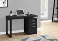 Computer Desk for Home Office Laptop with Reversible Storage Drawers