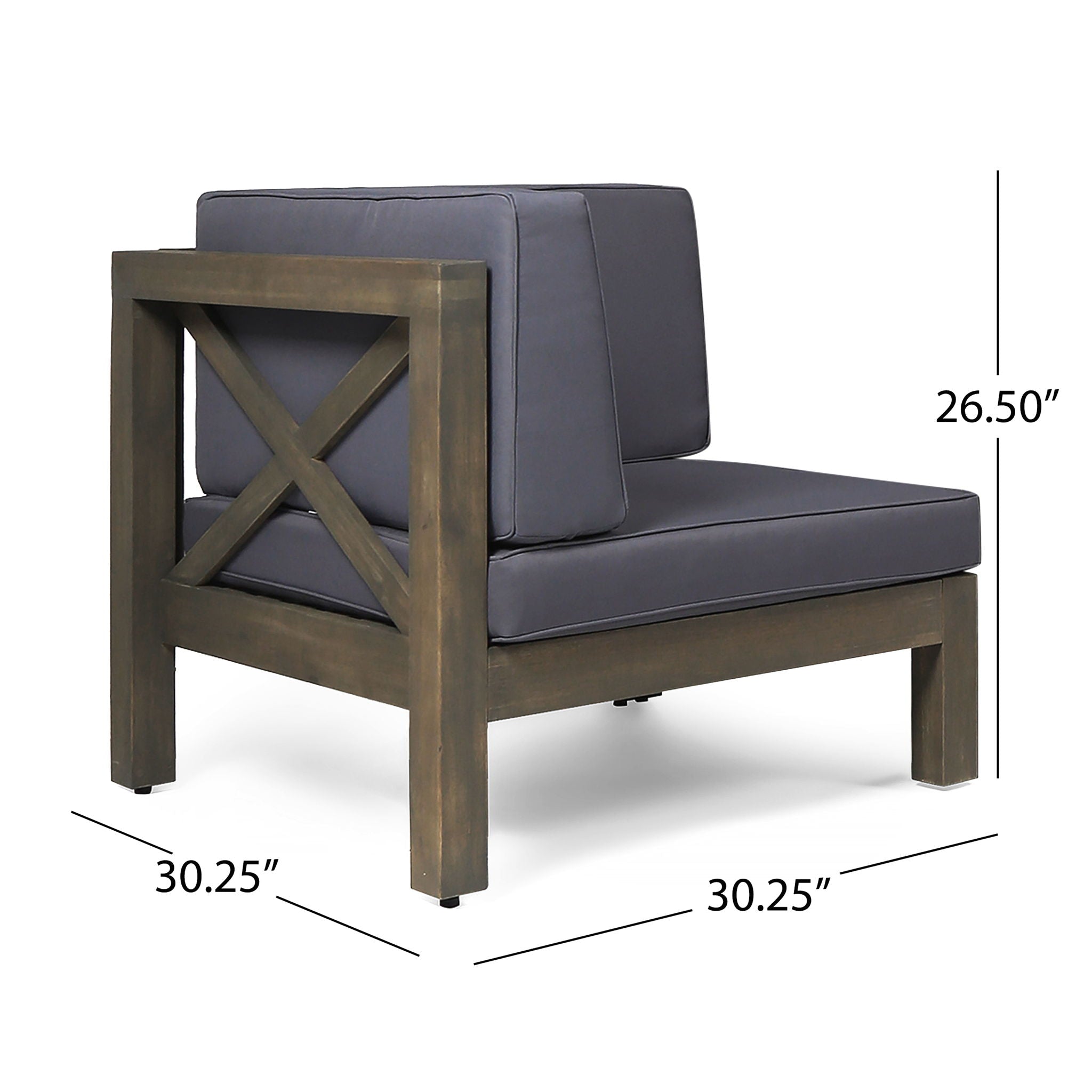 Brava X Back Arm Chair