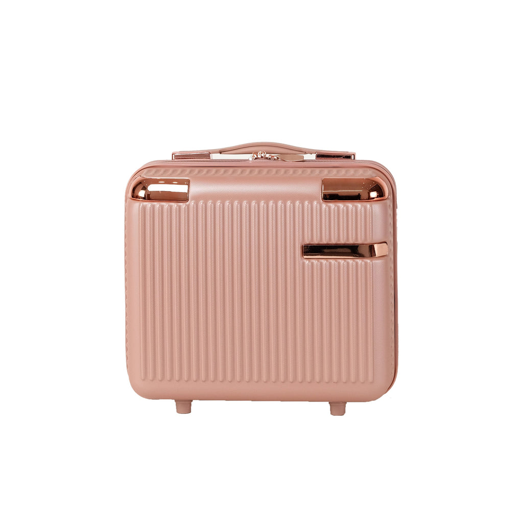 4-Piece Hard ABS Luggage Set with 360° Dual Rotating Wheels