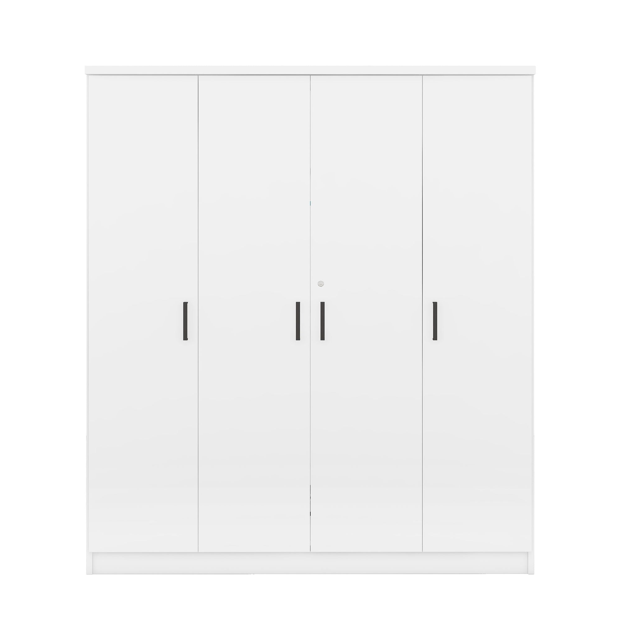 4 Door Wardrobe With 1 Drawer