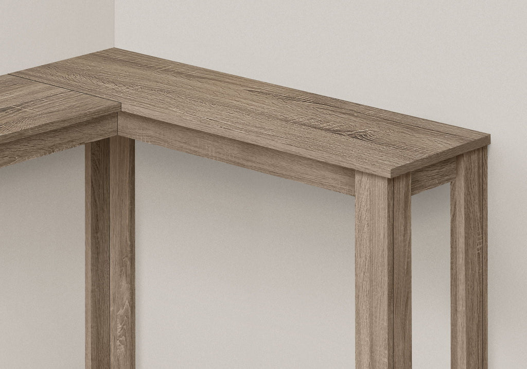 Corner Accent Console Table for Entryway