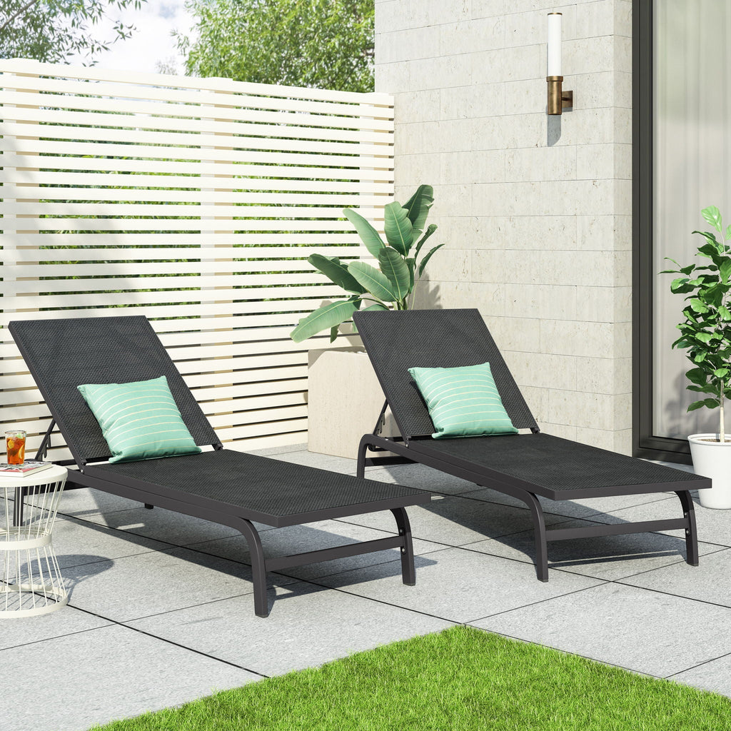Finn Contemporary Chaise Lounge for Outdoor Relaxation