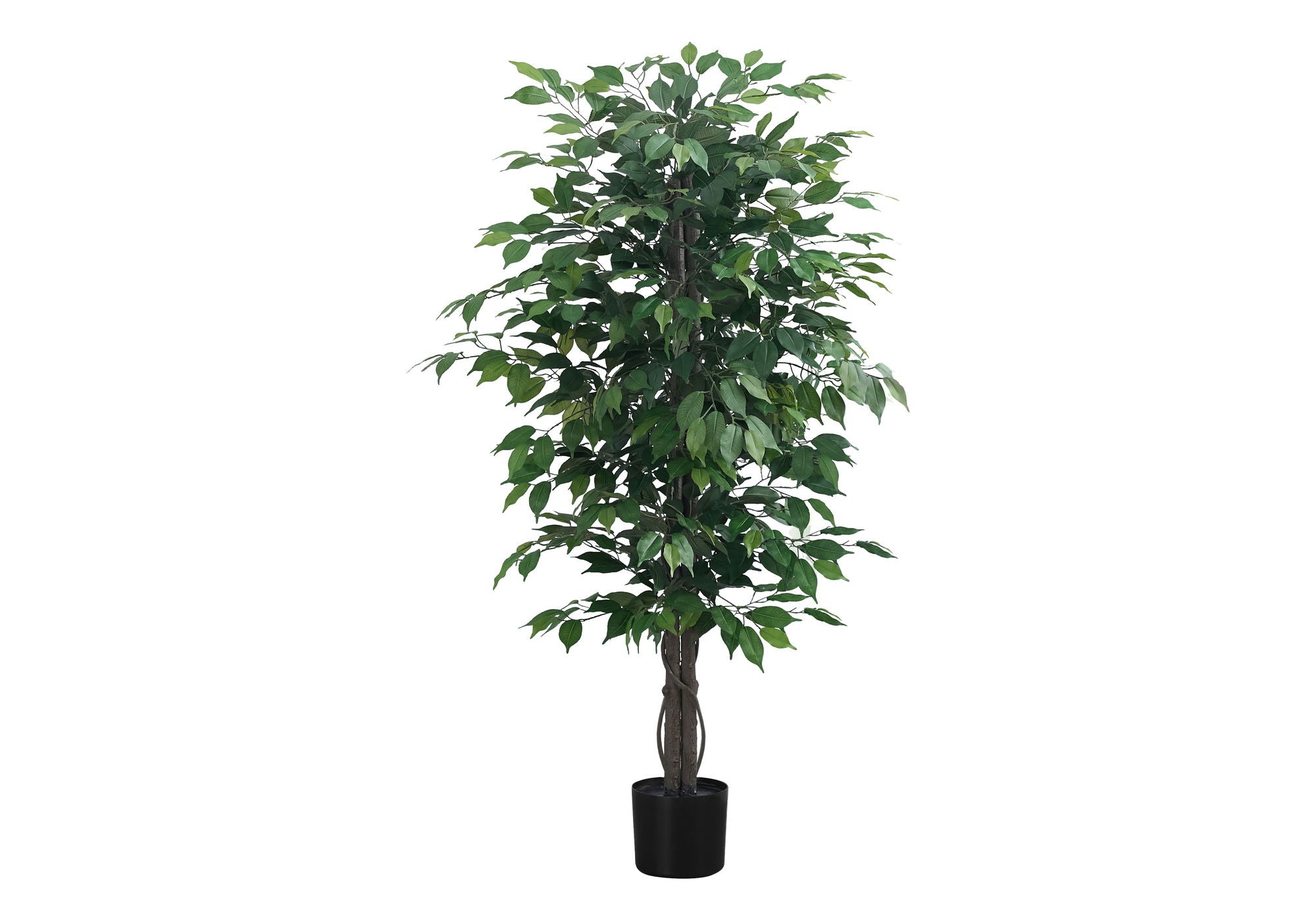 58" Tall Artificial Ficus Tree Indoor Faux Plant