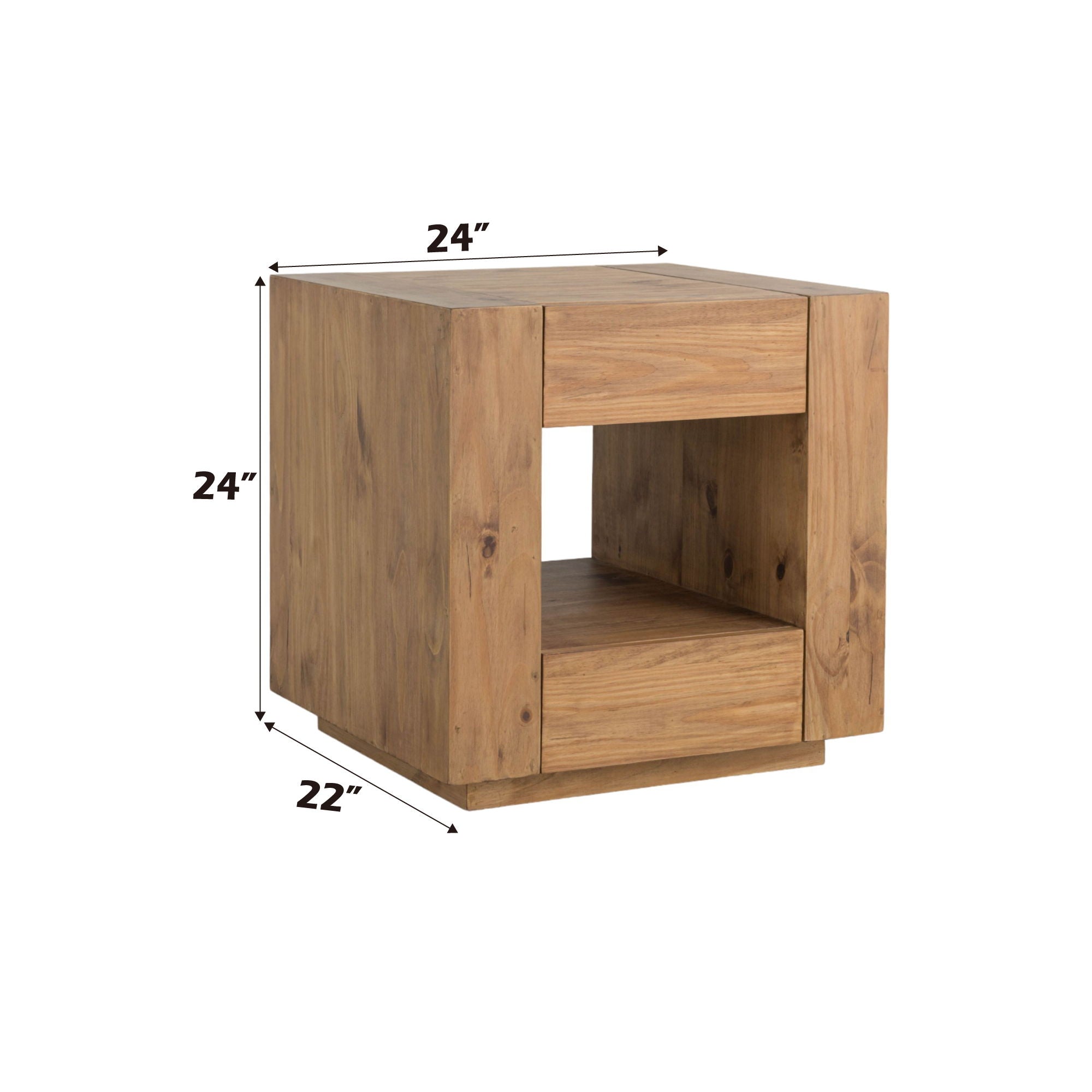 Harlan Oak End Table