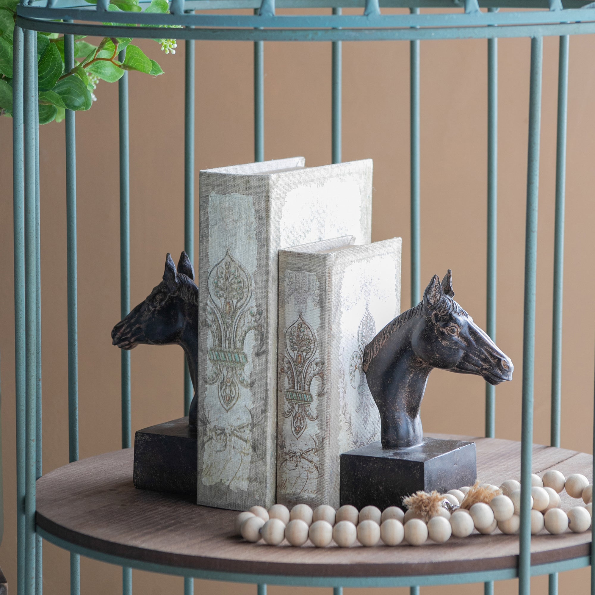 S/2 5.1x4x8' Horse Bookends