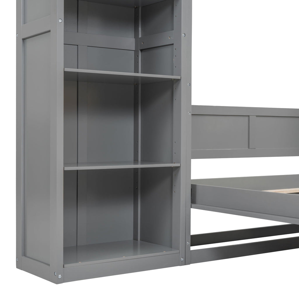 Murphy Wall Bed With Shelves