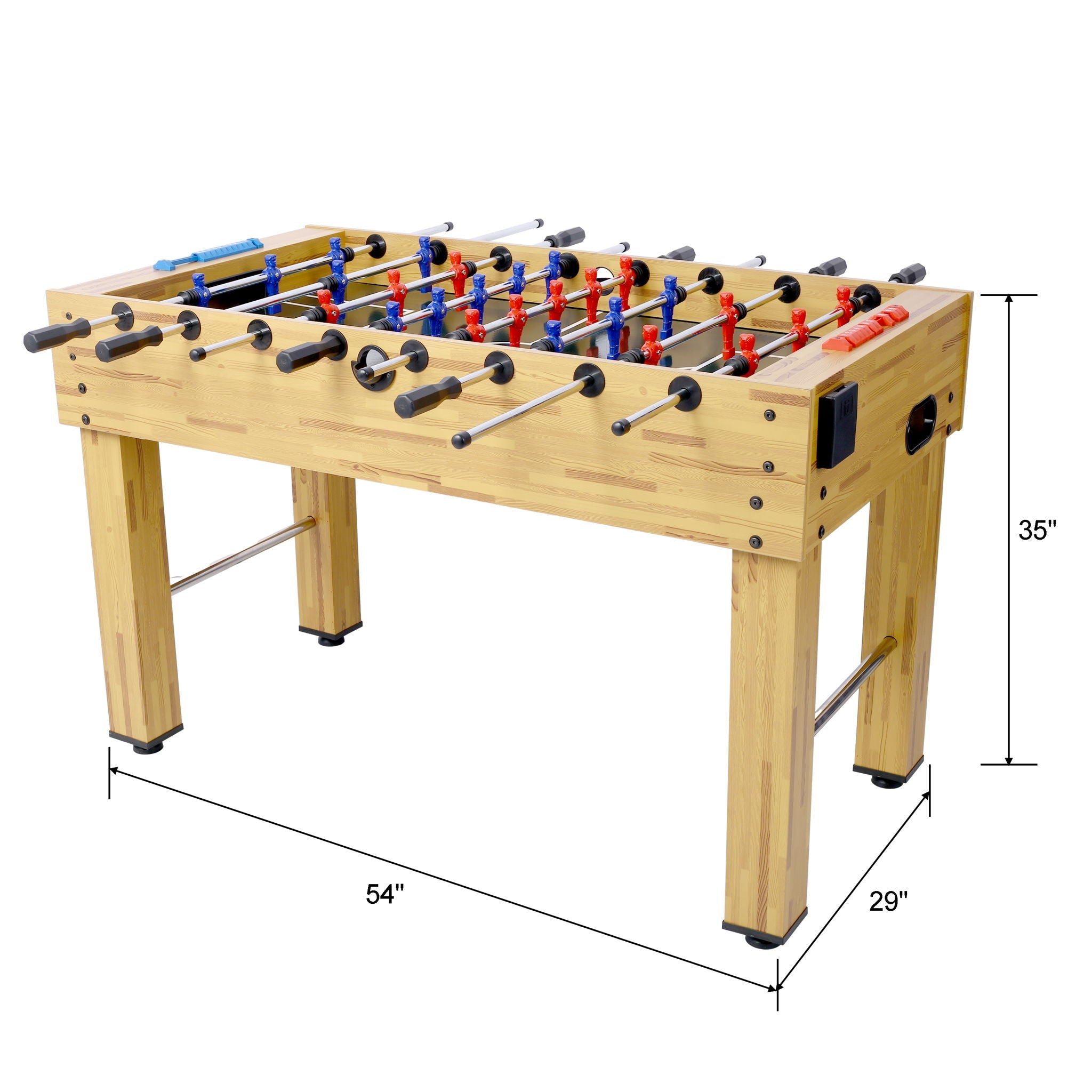 Hurricane Foosball Table For Family Game Rooms