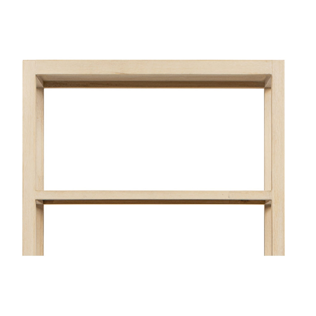 Ellis 71' Reclaimed Wood 5-Shelf Open Frame Bookcase