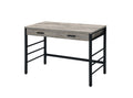 Disho Weathered Writing Desk With USB - Oak