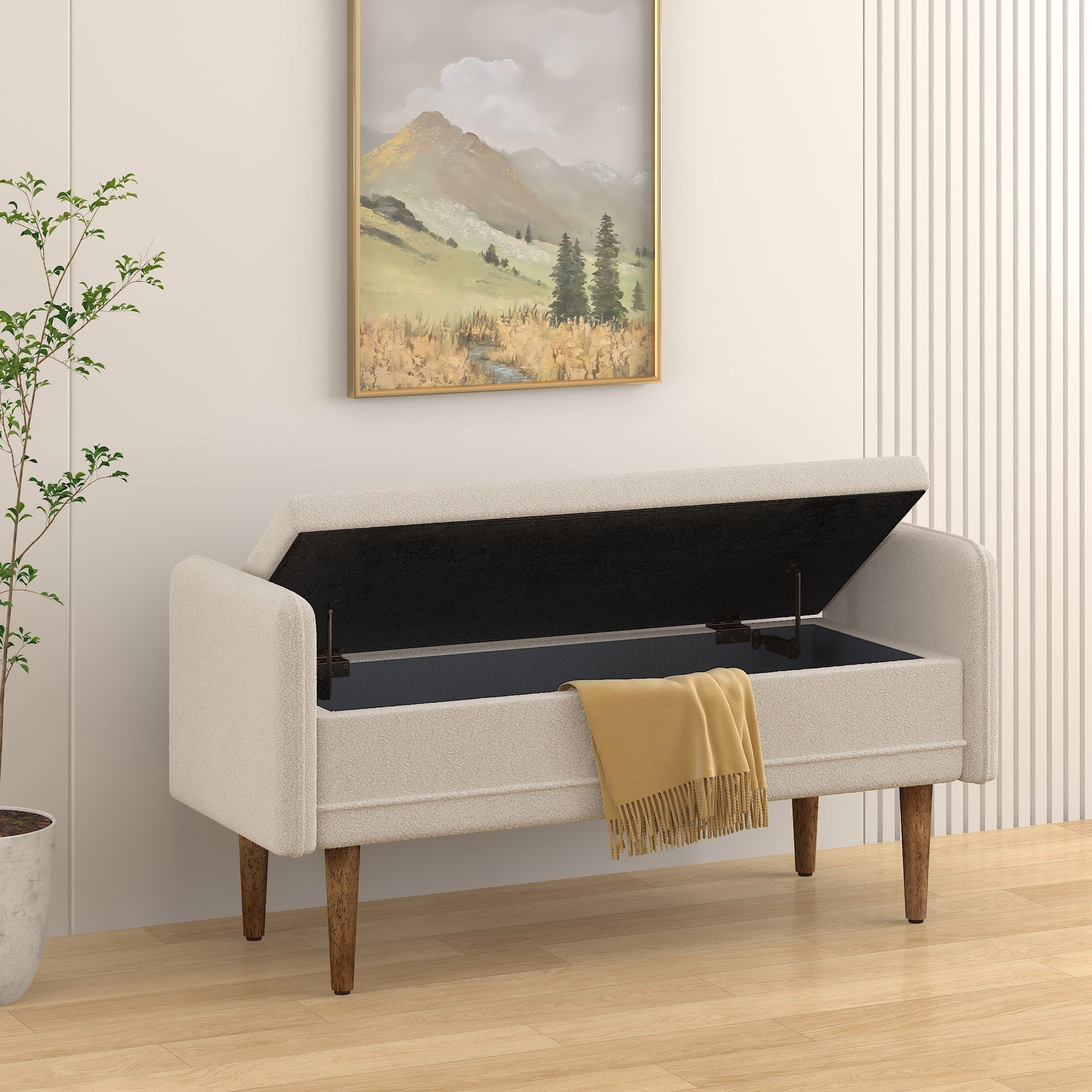 Teddy Storage Stool With Storage Space For Apartments