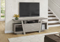 TV Stand Console Media Entertainment Center with Storage Drawers - Taupe