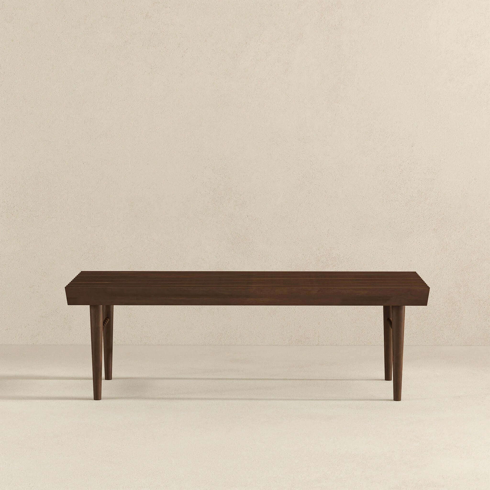 Mia - Bench - Dark Brown
