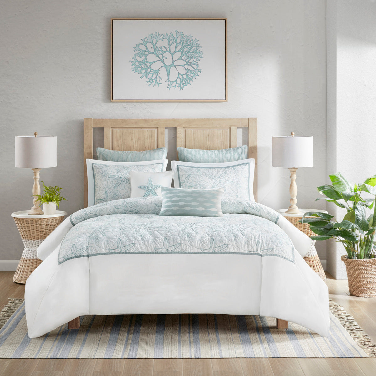 Duvet Cover Mini Set White King