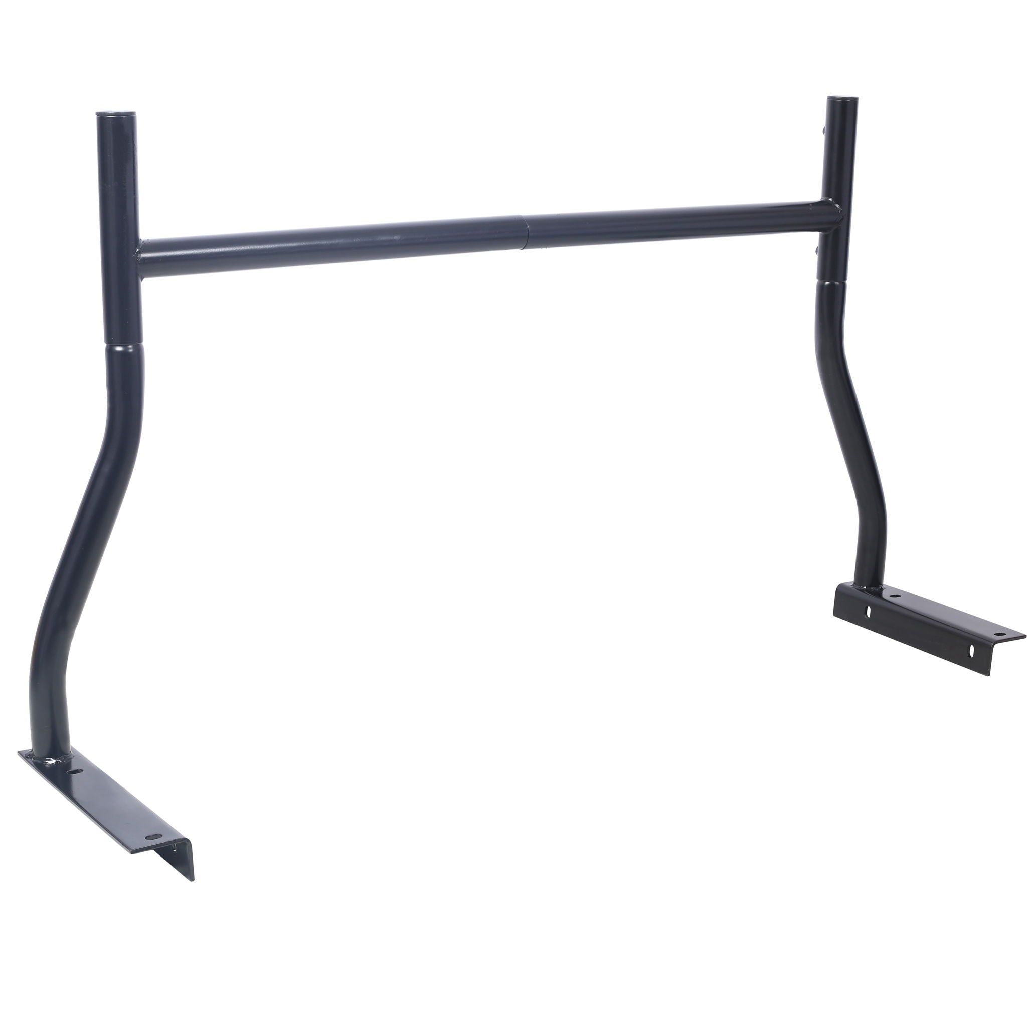 Universal Pick-Up Truck Rack 650 Lbs Adjustable Fit 2 Bars Utility Ladder Truck Cargo Rack - Black