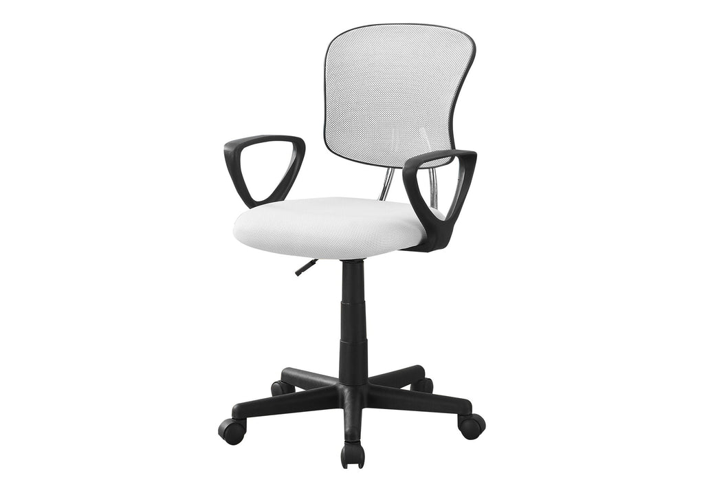 Office Chair, Adjustable Height, Swivel Ergonomic, Armrests