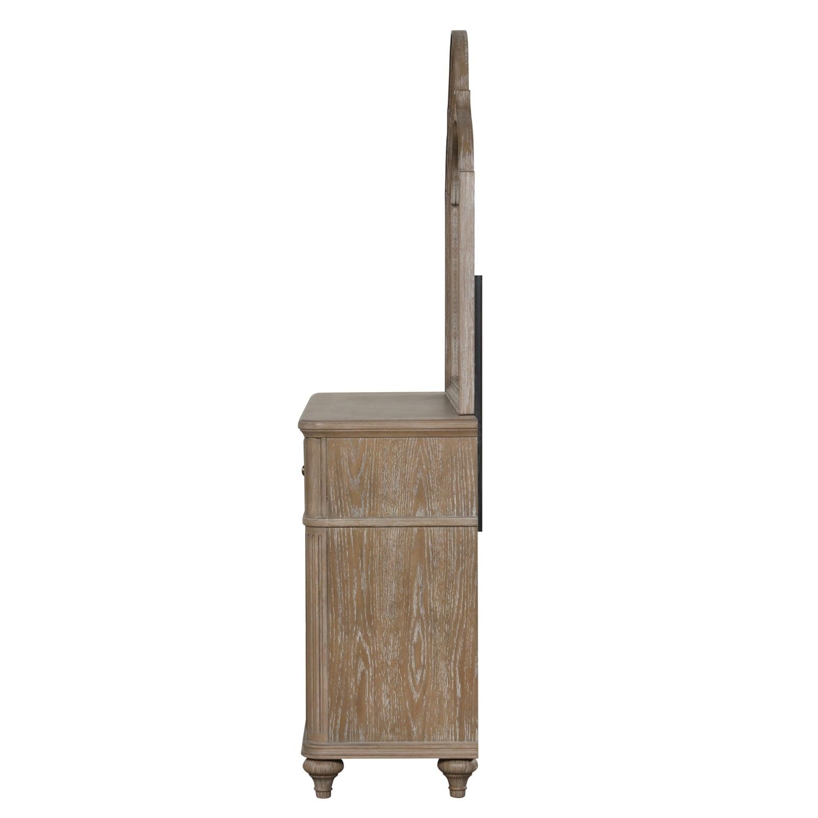 1 Piece Oak Dresser with Dovetail Drawers