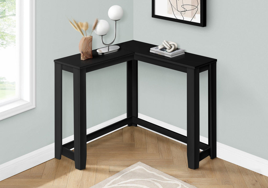 Corner Accent Console Table for Entryway