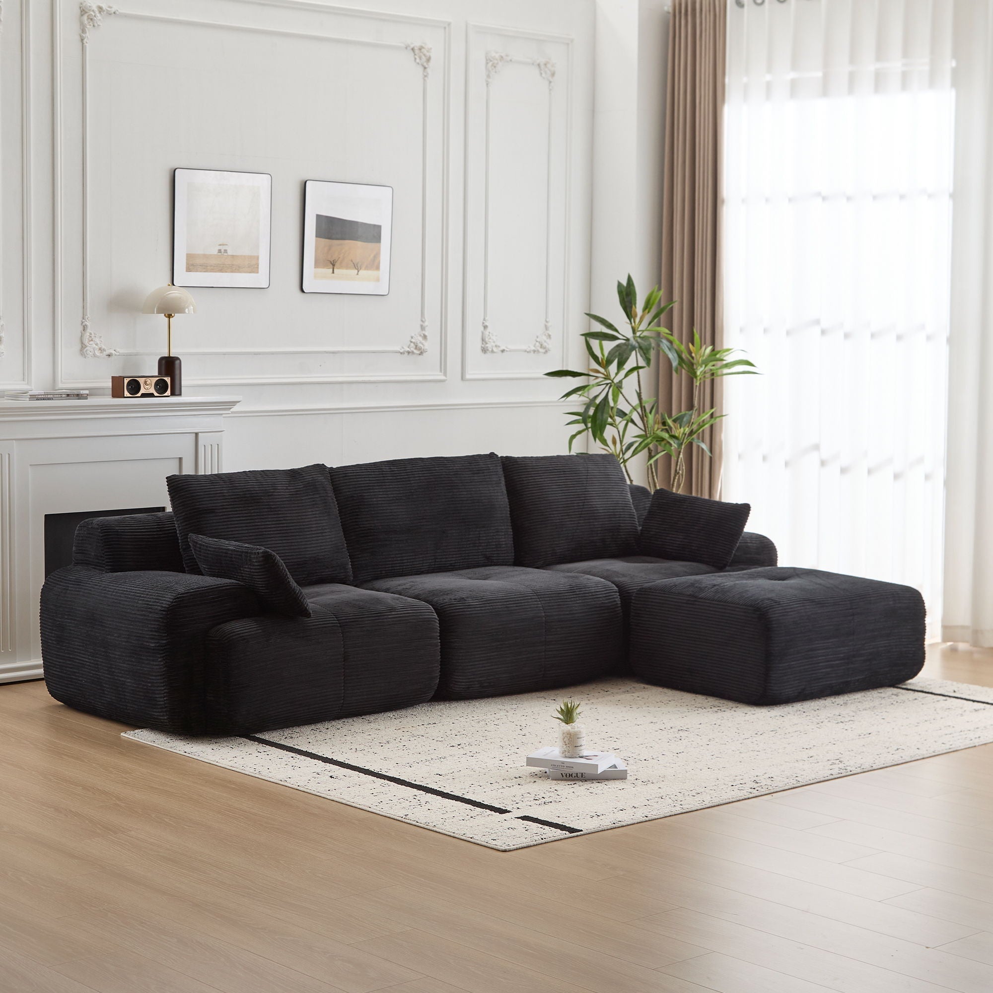 Compressed Sofa Large Sectional Couches for Living Room