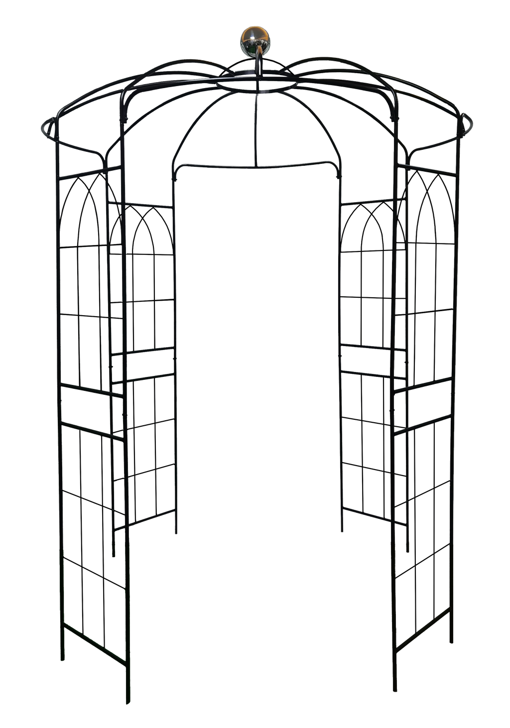 Metal Garden Arch Iron Pergola