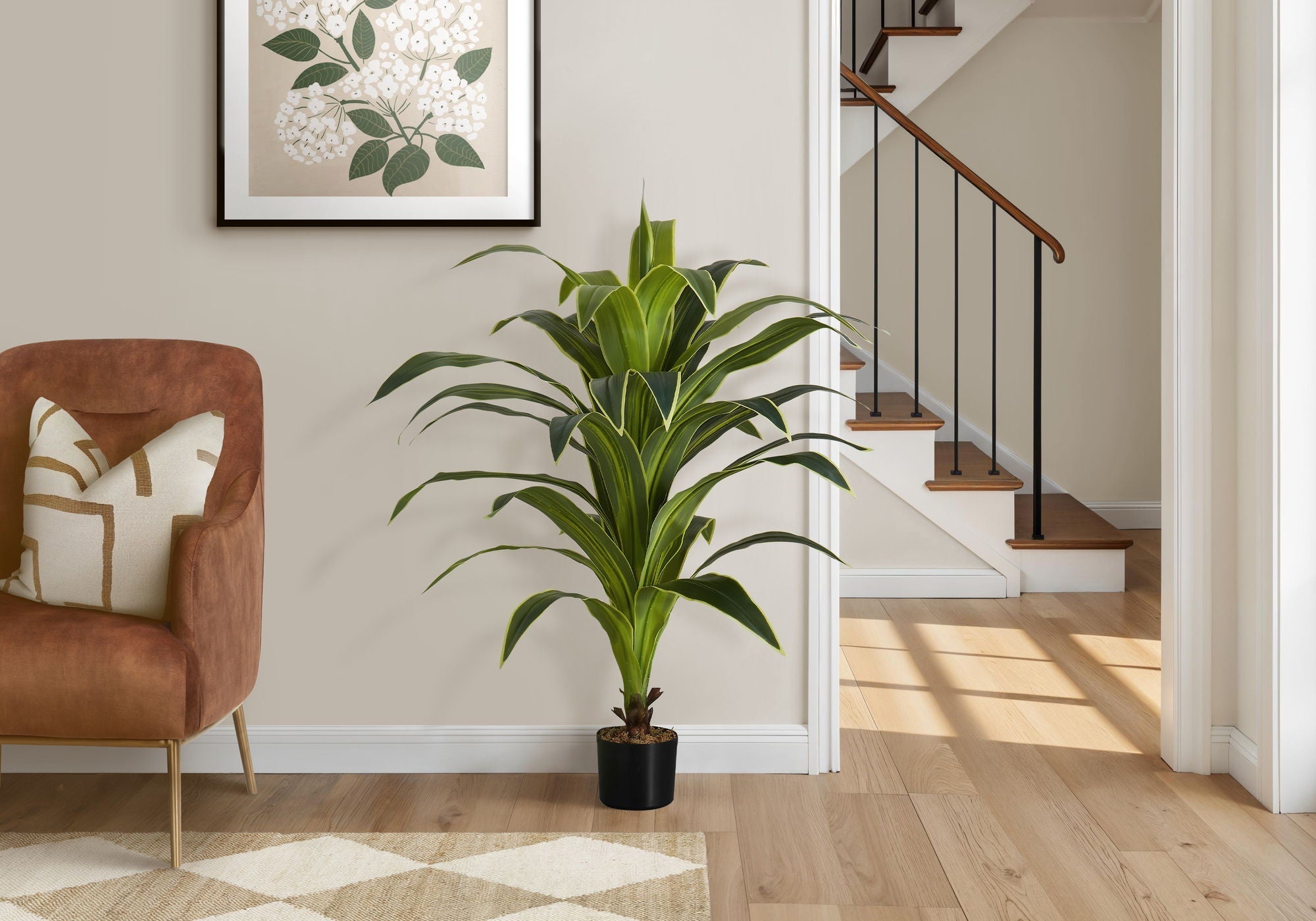47" Tall Artificial Dracaena Tree Indoor Faux Plant