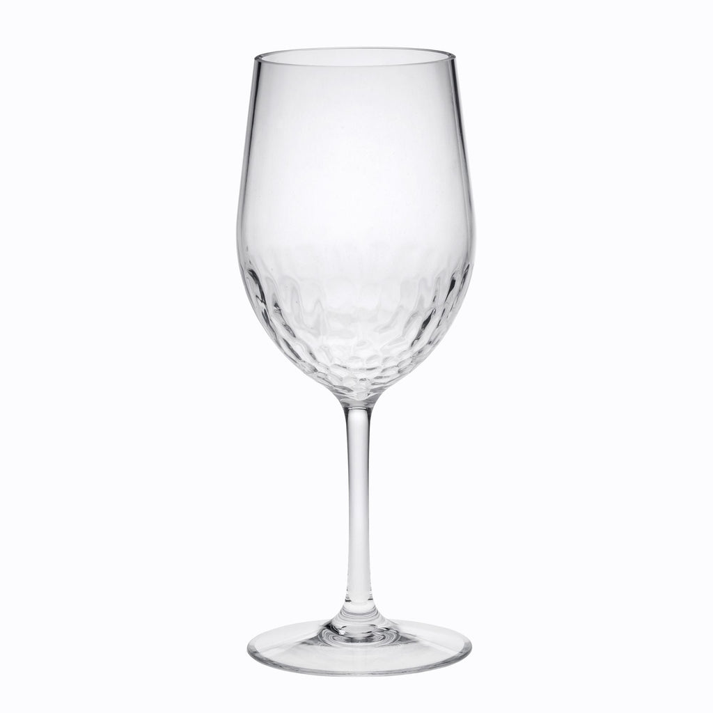 Tritan Hammer - Leadingware Unbreakable Design Plastic Wine Glasses (Set of 4), Bpa Free, 12Oz - Clear