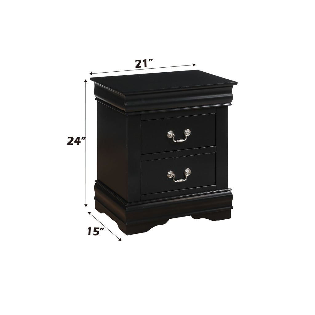 Louis Philippe Accent Nightstand