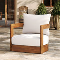 Premium Acacia Wood Outdoor Club Chair