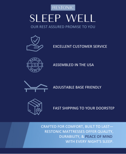 Restonic ComfortCare Hybrid Restful Nights Firm California King