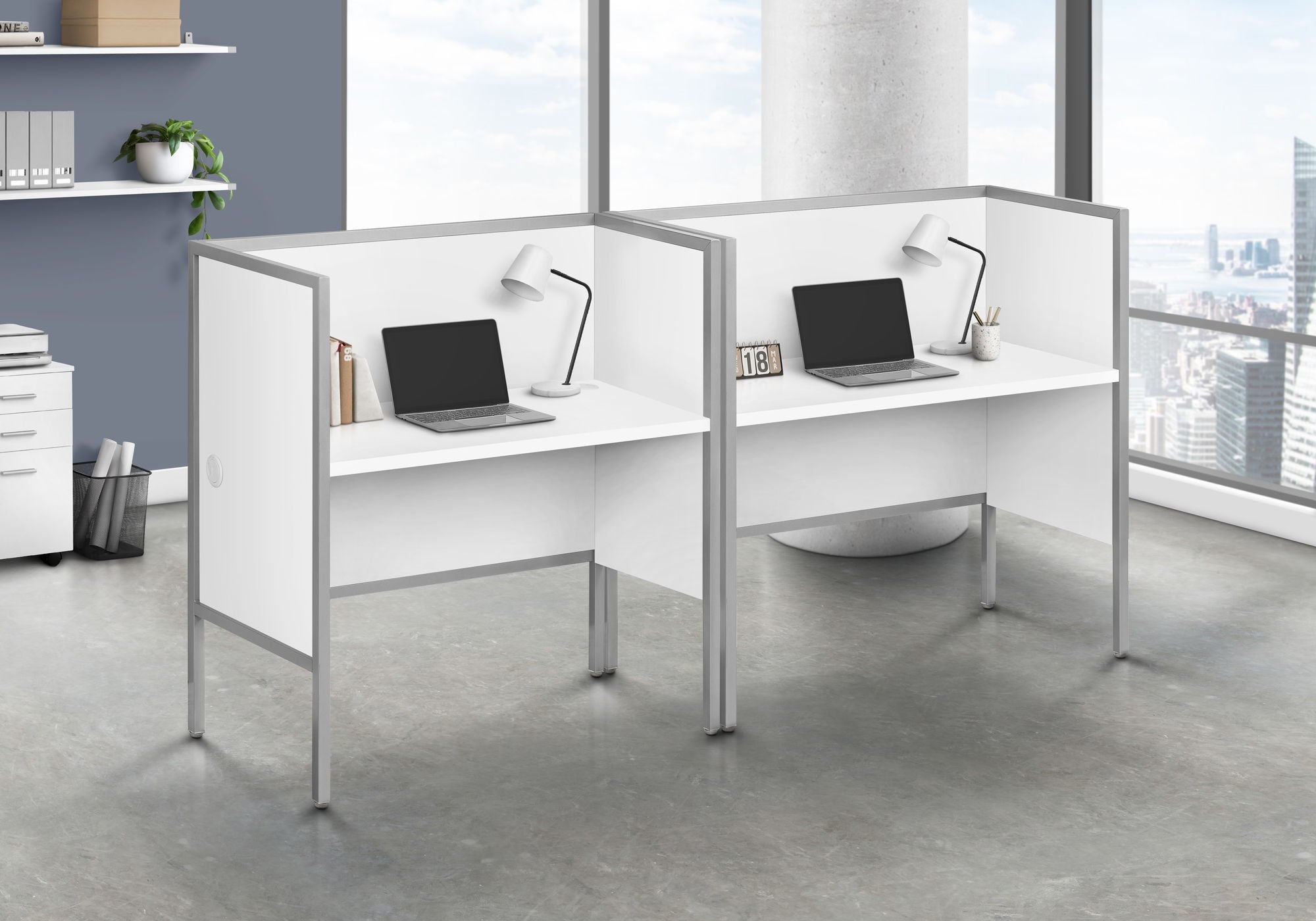 Office Cubicle Desk Commercial Grade Contemporary Modern