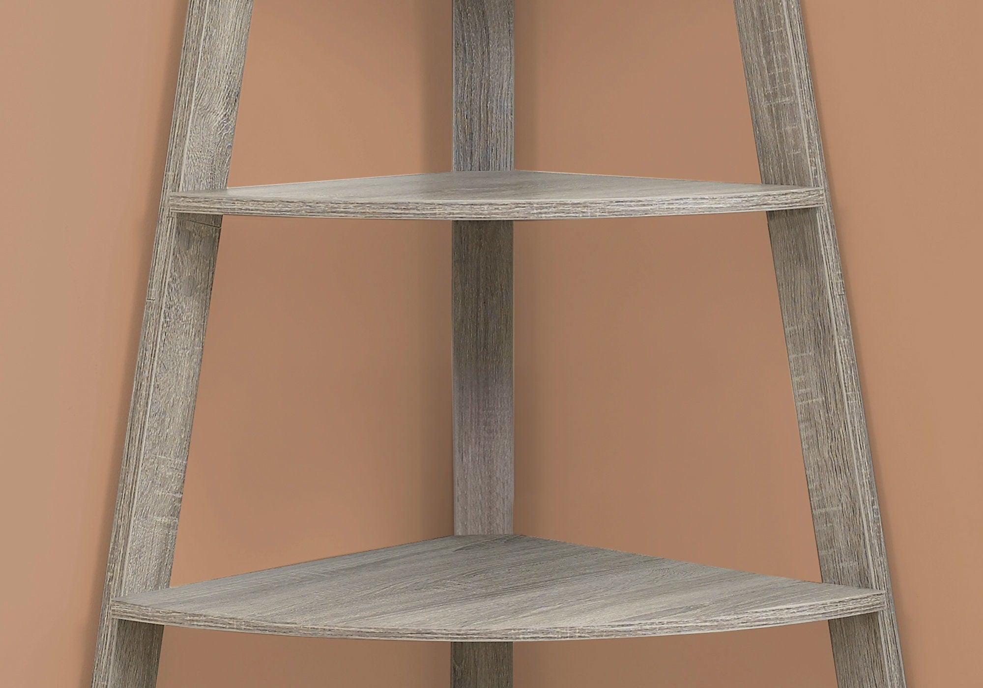 4-Tier Corner Bookshelf, Modern & Contemporary Style