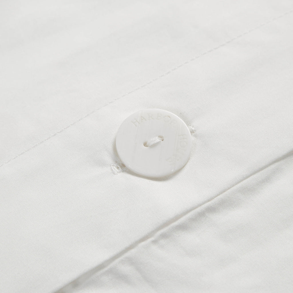 Duvet Cover Mini Set White Full/Queen