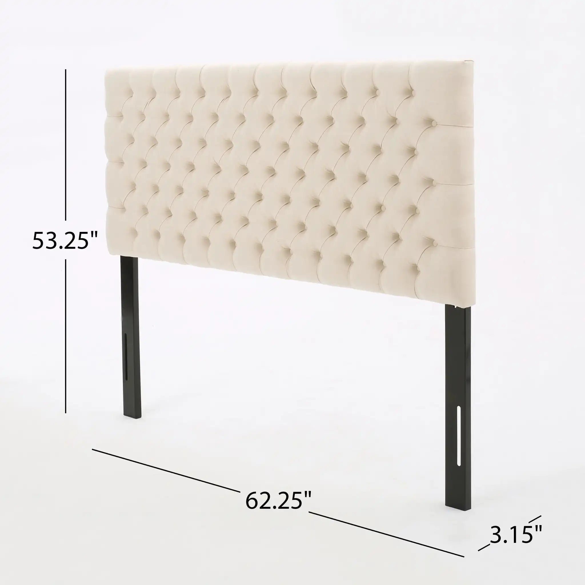 Annecy Contemporary Upholstered Headboard