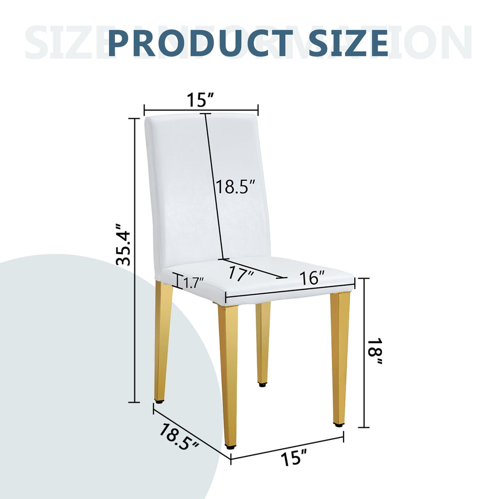 Modern Dining Chairs With Metal Legs