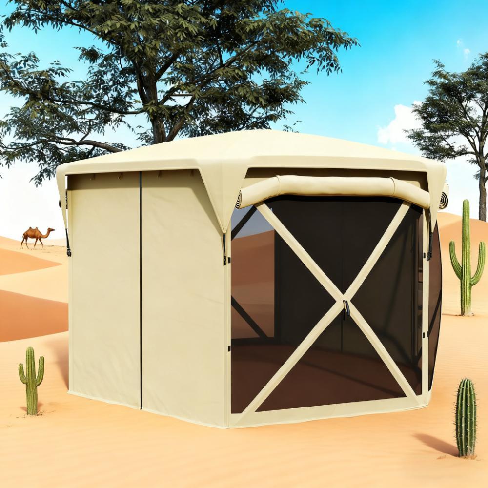 11 x 11ft Pop Up Tent with Removable Roof Cover