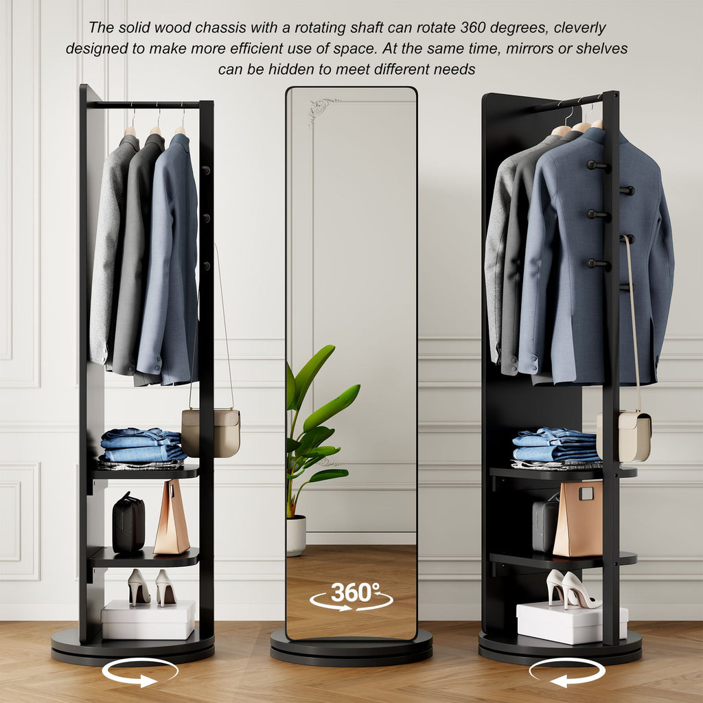 3 In 1 Multifunctional Full-Length Clothing Mirror