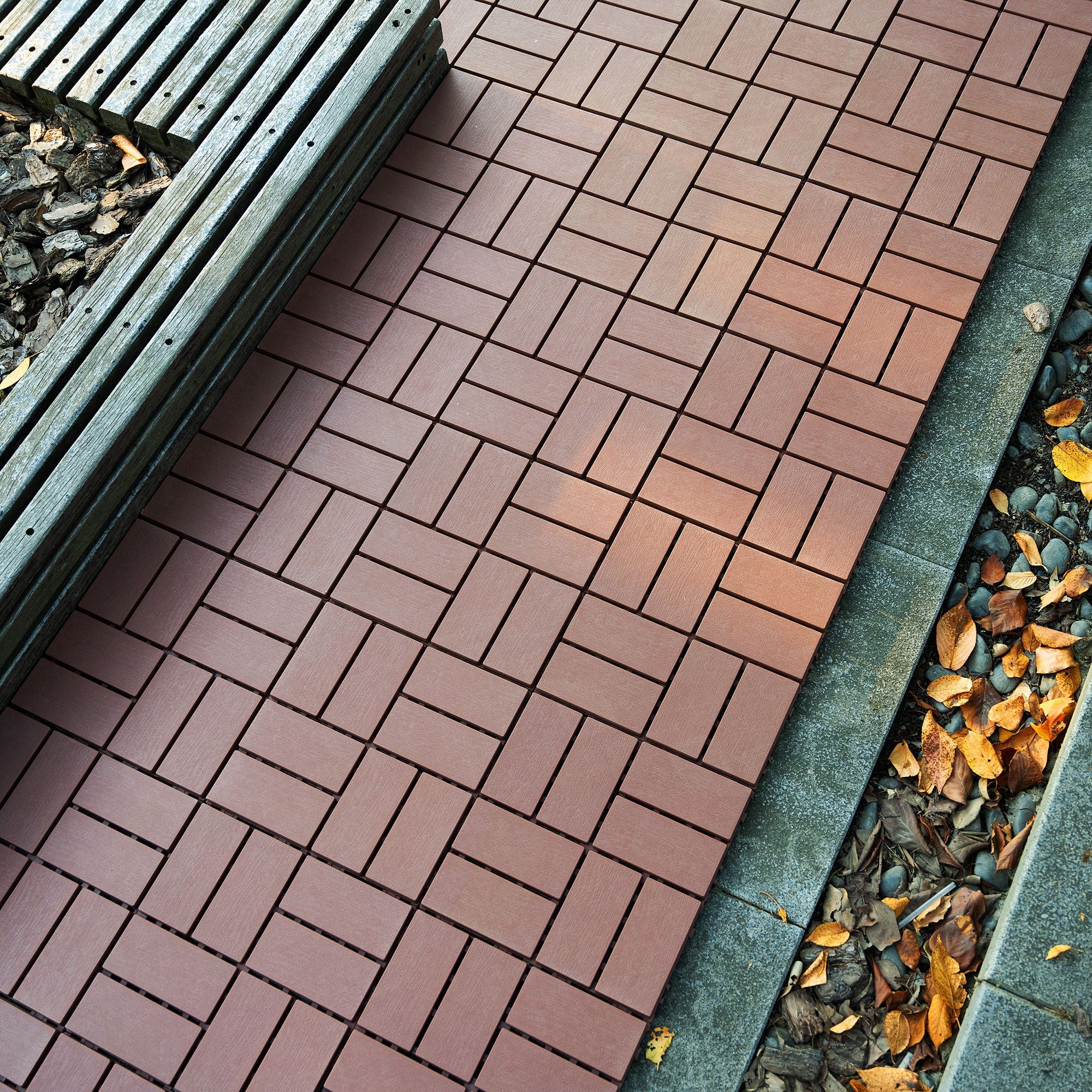 Interlocking Deck Tiles, 44 Pack