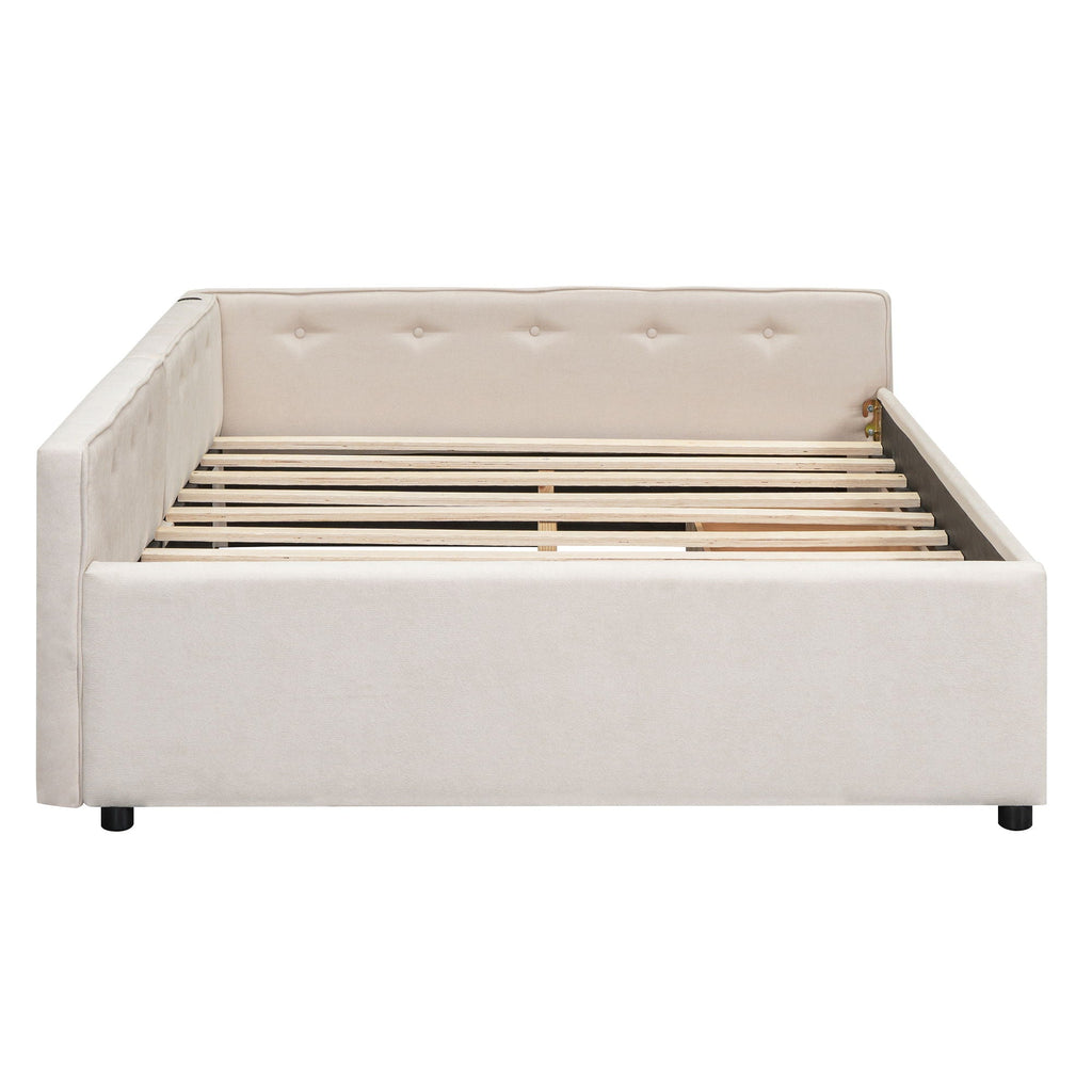 Platform Bed With USB Ports