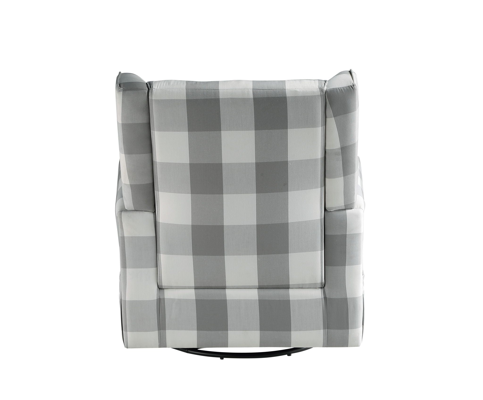 Patli Glider Chair With Swivel - Gray / White