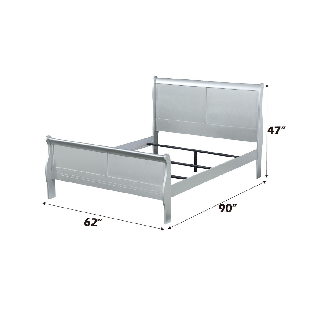 Louis Philippe Sleigh Bedroom Set