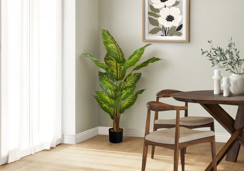 47" Tall Artificial Evergreen Tree with Real Touch Leaves