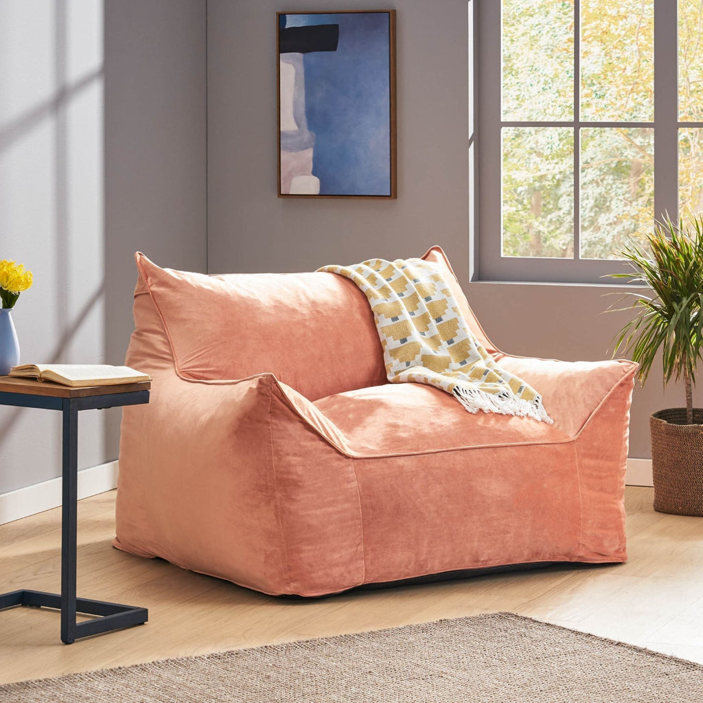 Allea - Bean Bag Chair With Armrests