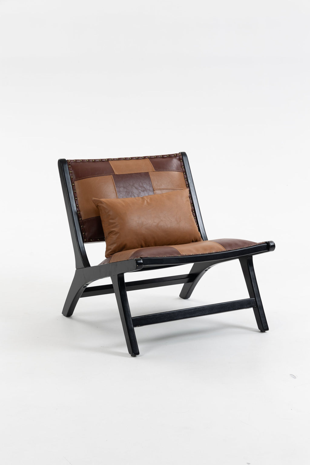 Modern Boho Accent Chair for Living Room, Mid Century Lounge Chair