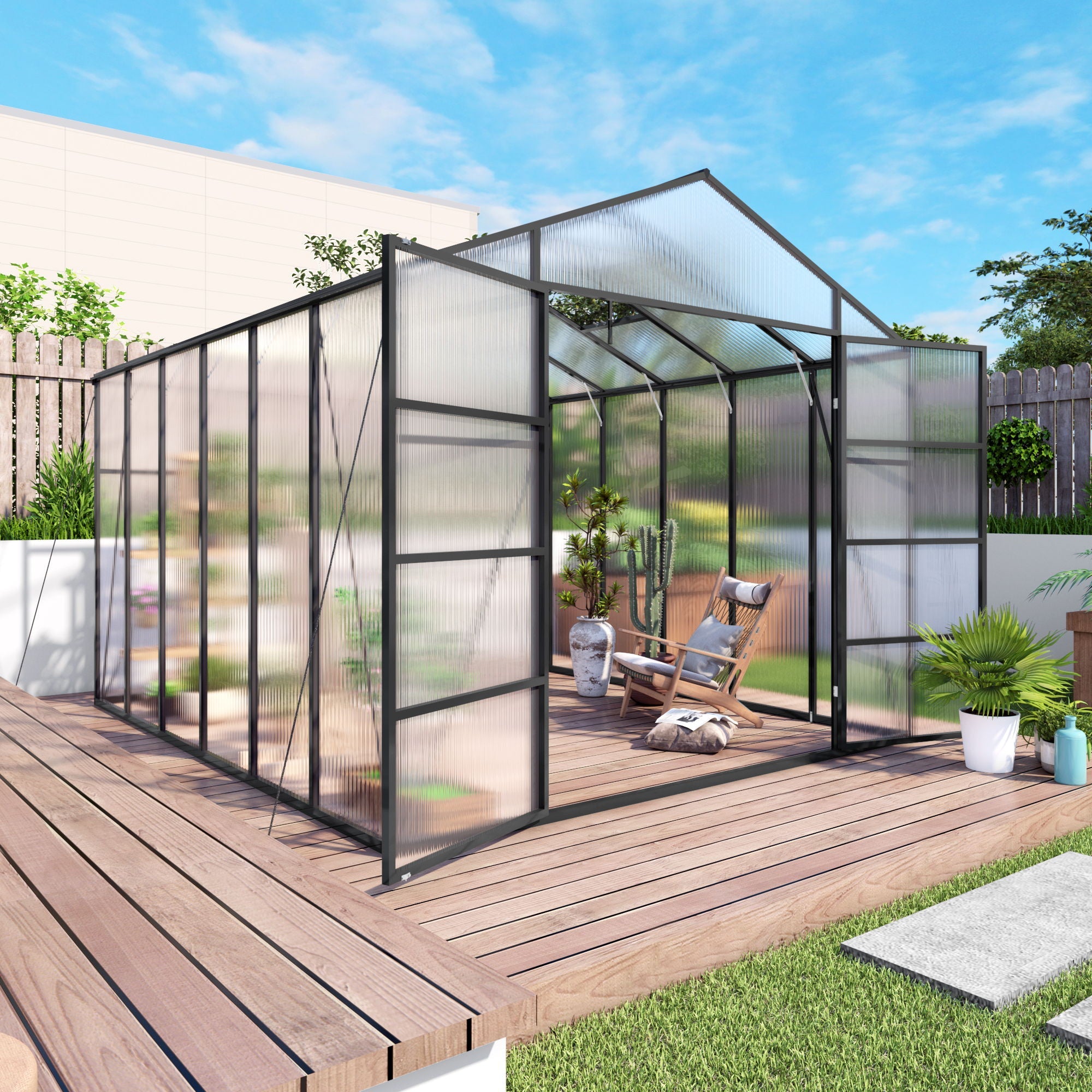 Gain Height Windproof house All Season Outdoor Garden Shelter
