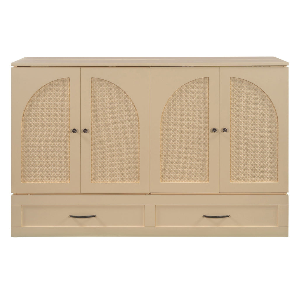 Murphy Bed With Large Drawers