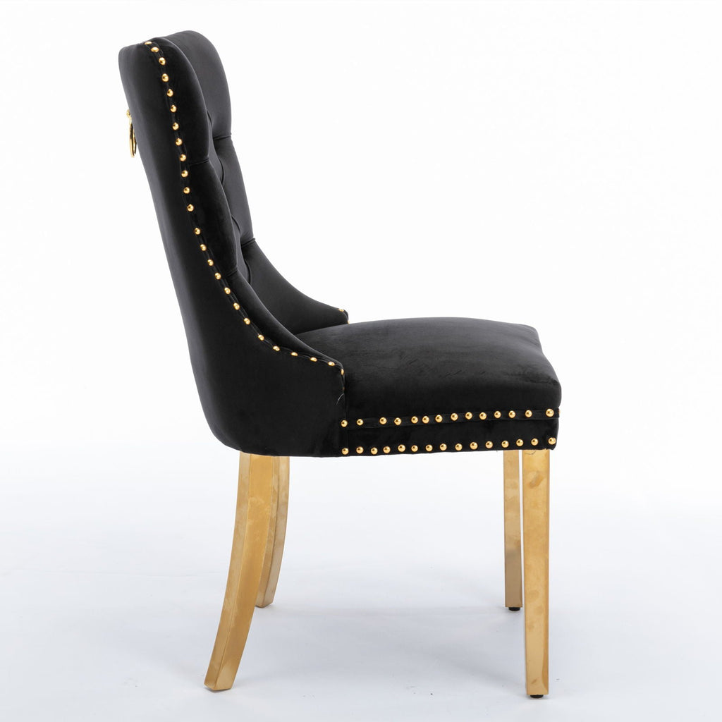 Nikki - Modern, High-End Tufted Dining Chair (Set of 2)