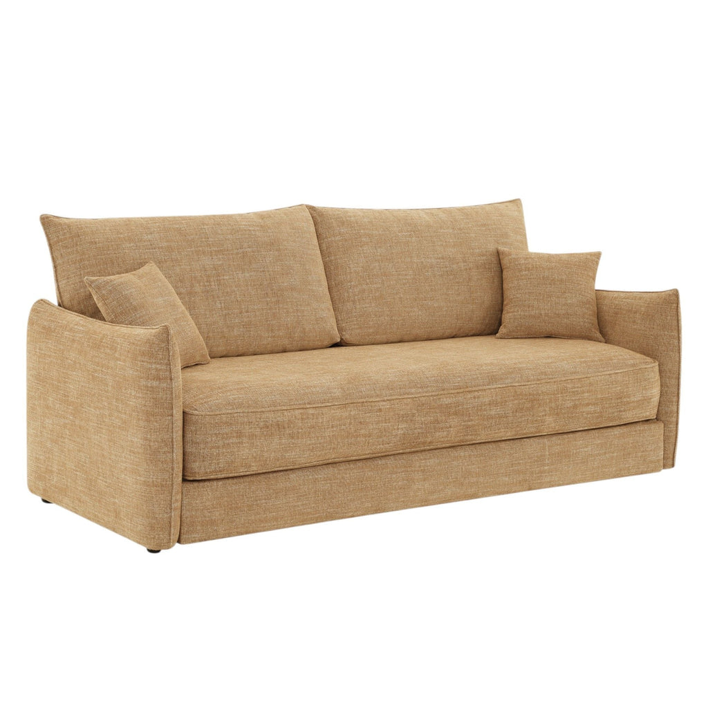 Cadie - Sofa With 2 Pillows - Mocha