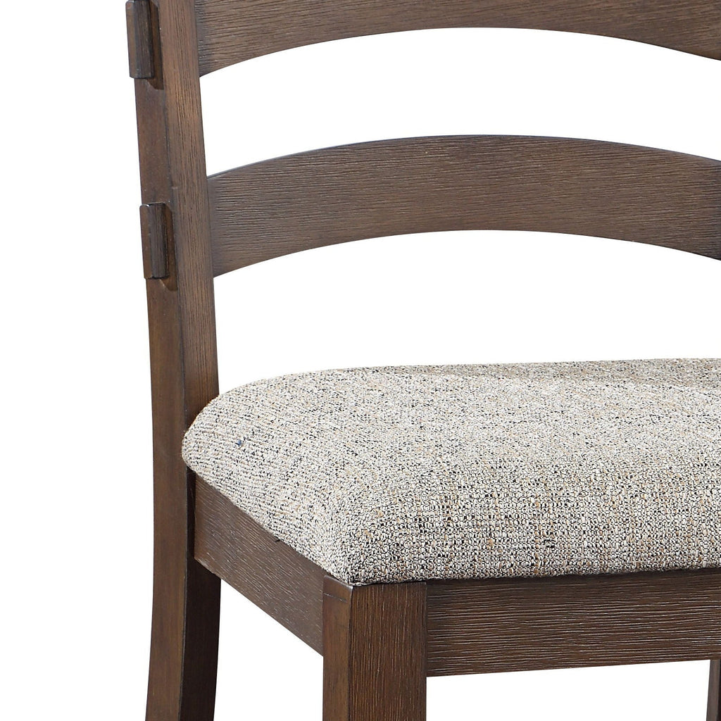 Pascaline - Rustic Side Chair (Set of 2) - Gray / Brown
